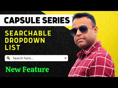 Searchable Dropdown List in Excel (Data Validation List with Search) | Capsule Series | Video 236