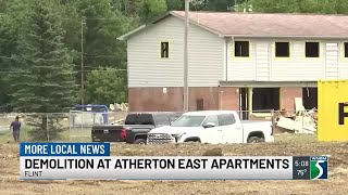 Demolition of the Atherton East apartments