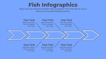Free PowerPoint Animated Fishbone Template in Minimal Infographic Style