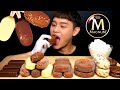 ASMR “초콜릿 커버아이스크림”🍫 미니매그넘 티코 구구아이스크림 화이트매그넘 먹방~!! Mini Magnum Tico White Magnum MuKBang~!!