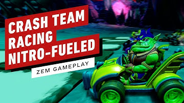 Crash Team Racing Nitro-Fueled (PS4/XO/NS) - IGN Deep Sea Driving Zem Gameplay Footage