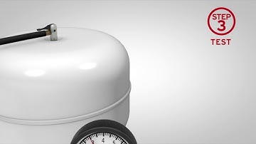 How To Check and Recharge an External Expansion Vessels | Unvented Cylinders