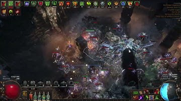 [Path of Exile 3.21] Jugg Poison Explode Totem Simulacrum Wave 28-30 EZ