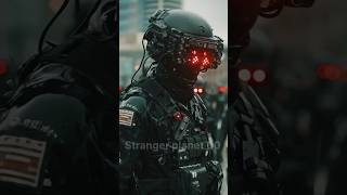 Human + Machine = humanoid robots 😳#ai #movie #scifi #shortfeed #horror
