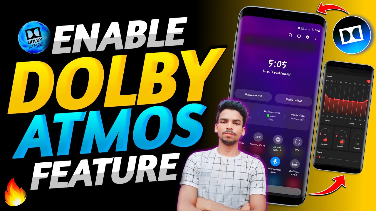 How To Enable Dolby Atmos Feature On Android Mobile ||Dolby Atmos ...