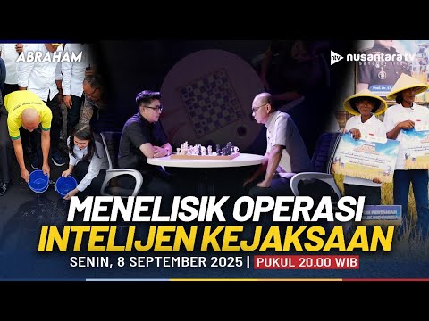 [LIVE] Menelisik Operasi Intelijen Kejaksaan | ABRAHAM