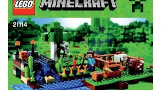 Lego 21114 The Farm Instructions Lego Minecraft