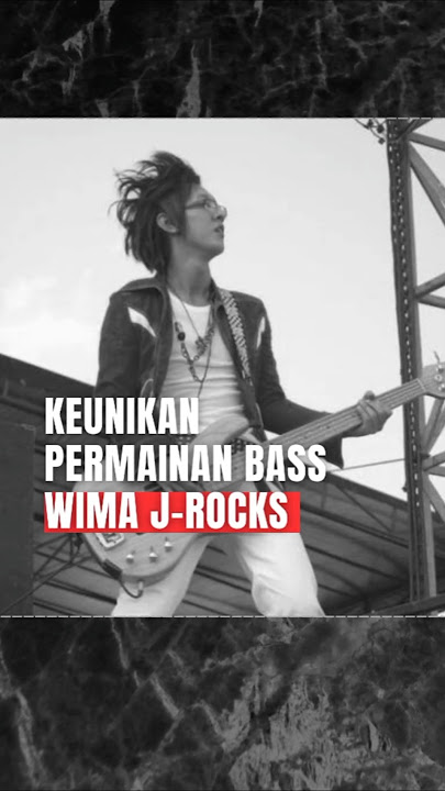 The Uniqueness of Wima J-Rocks' Bass Playing #musicvoice #swarawimayoga #jrock #jrock #wima #bass...