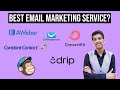 Best Email Marketing Service? Mailchimp vs Constant Contact vs ConvertKit vs Aweber vs Drip