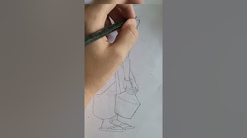 Mh aac cet Exam Memory Figure Drawing Demo| MHAACCET exam tips  #shorts #figuredrawing