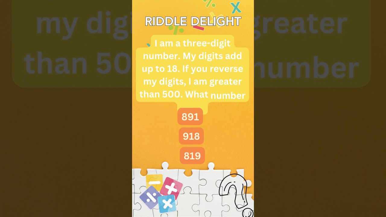 Mind-Bending Math Magic: Trending Riddles and Puzzles for Young Minds 