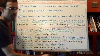 Curso de Aleman 25: Preposiciones Acusativo Aleman Curso de Aleman 25: Preposiciones Acusativo Aleman