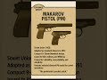 MILITARY QUICKY. COLD WAR. THE MAKAROV. AK 47 OF HAND GUNS   #viral #history #youtubeshorts #youtube