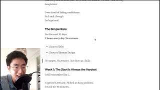 I Gave 2 Hours Daily to DSA & System Design, Best Decision Ever