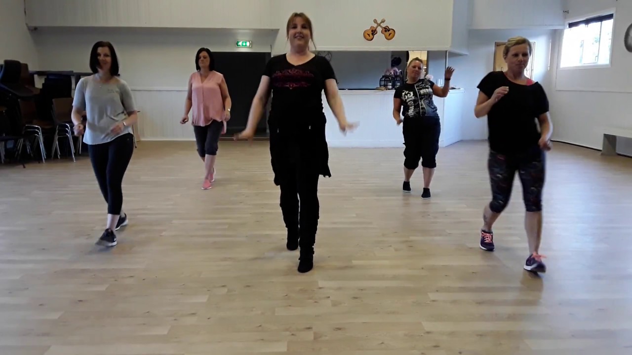 123 Beginner Mambo Line Dance Youtube