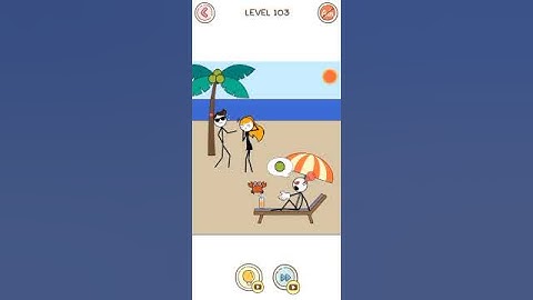 Thief puzzle: Laval 103 Android gameplay walkthrough- funny Stickman brain puzzle