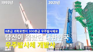 대한민국이 우주로 가는 길을 만들어온 30년! 당신이 몰랐던 대한민국 우주발사체 개발사