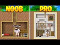 NOOB EV  vs PRO EV  - Minecraft Yapı Kapışmaları