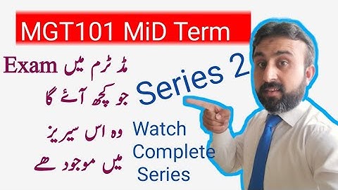 VU MGT101 Financial accounting Pre Mid Term Paper Series 2 #vumgt101midtermpaper #mgt101midtermques