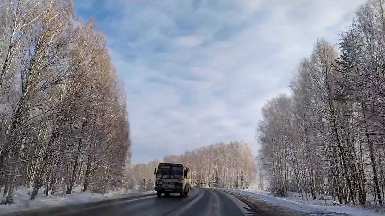 Зимняя автомобильная дорога