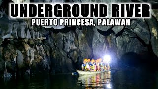 [4K] The Full Tour Inside the Magnificent Cave System of the UNDERGROUND RIVER in PALAWAN!