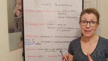 GCSE: answering 8 markers