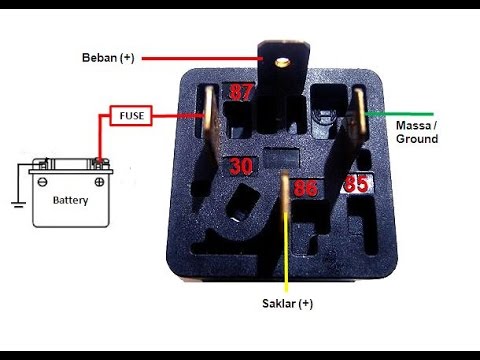 CARA PASANG RELAY KLAKSON KEONG RANGKAIAN PEMASANGAN HOW 