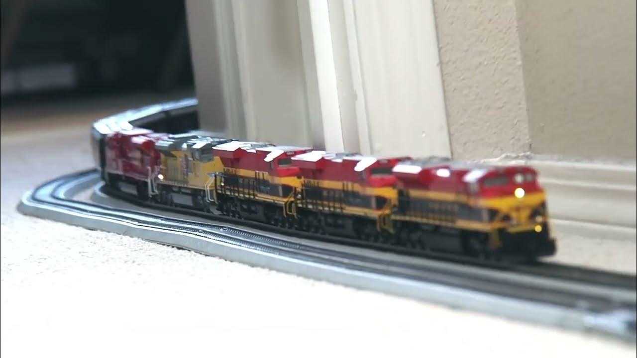 CPKC HO scale freight trains plus bonus footage near Redwood YouTube
