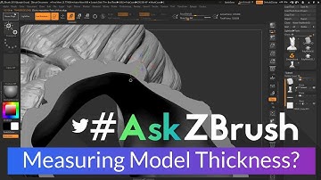 #AskZBrush: “How can I measure the thickness of a hollowed model?”