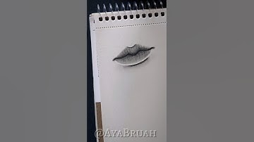 Lips tutorial 👄 How to draw lips easily #tutorial #howtodraw #lips #drawingtutorial #sketch  #fypシ