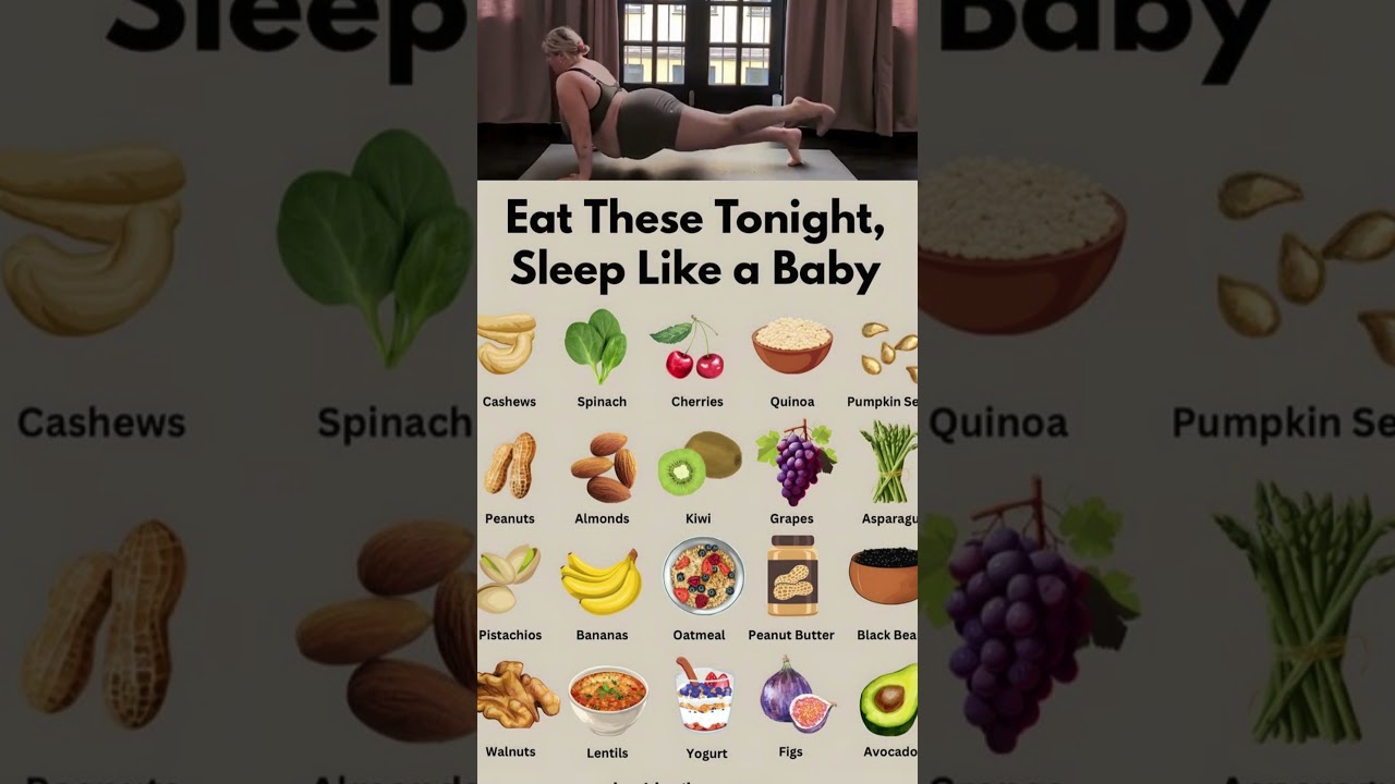 Eat These Foods, Sleep Like a Baby Tonight 