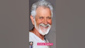 Hrithik Roshan 🫣 old age to younger transformation #hindisong  #hrithikroshan #oldlook #shorts
