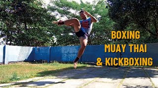Boxing, Muay Thai & Kickboxing Hard Training/Heavy Bag And Warm-up Drills