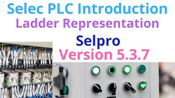 Learn Selec PLC Ladder Representation/Automation Basic/ And Gate Representation In Selec Plc