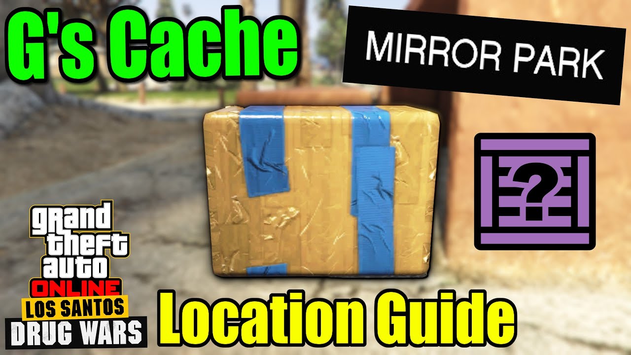 All G's Cache Locations (Mirror Park) GTA 5 Online YouTube