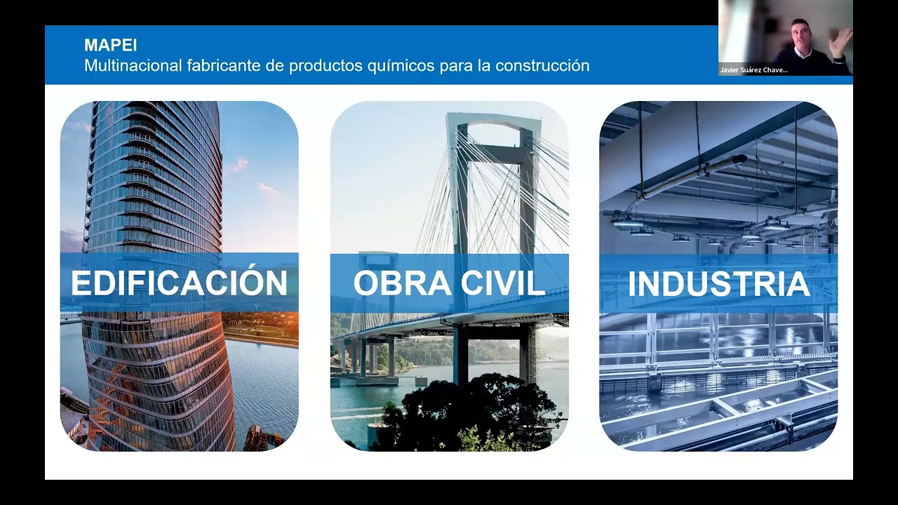 JORNADA TÉCNICO-COMERCIAL “REPARACIÓN, PROTECCIÓN Y REFUERZO DE ESTRUCTURAS DE HORMIGÓN” (MAPEI).