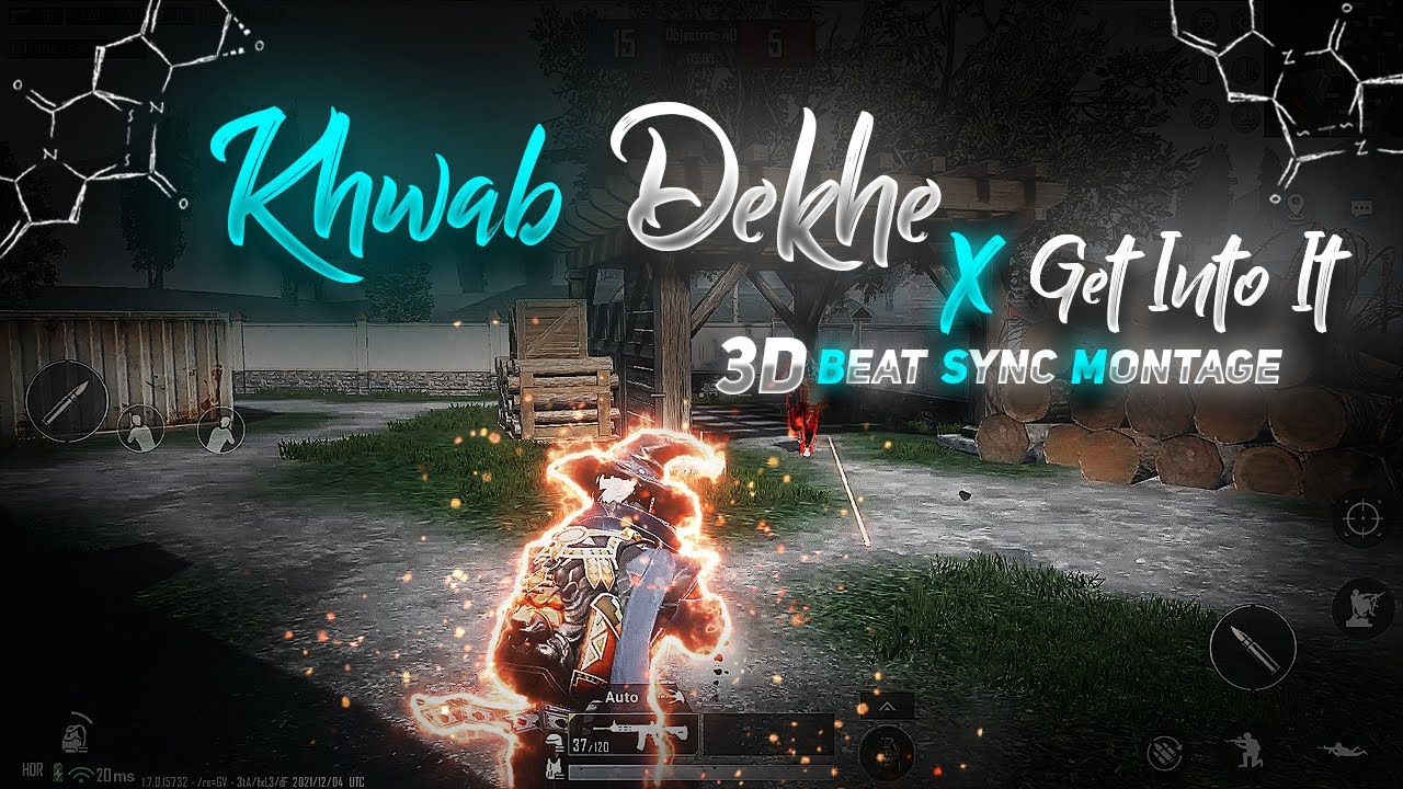 Khwab Dekhe X Get Into It (Yuh) 3D Best Beat Sync Edit Pubg Mobile Montage | 69 JOKER