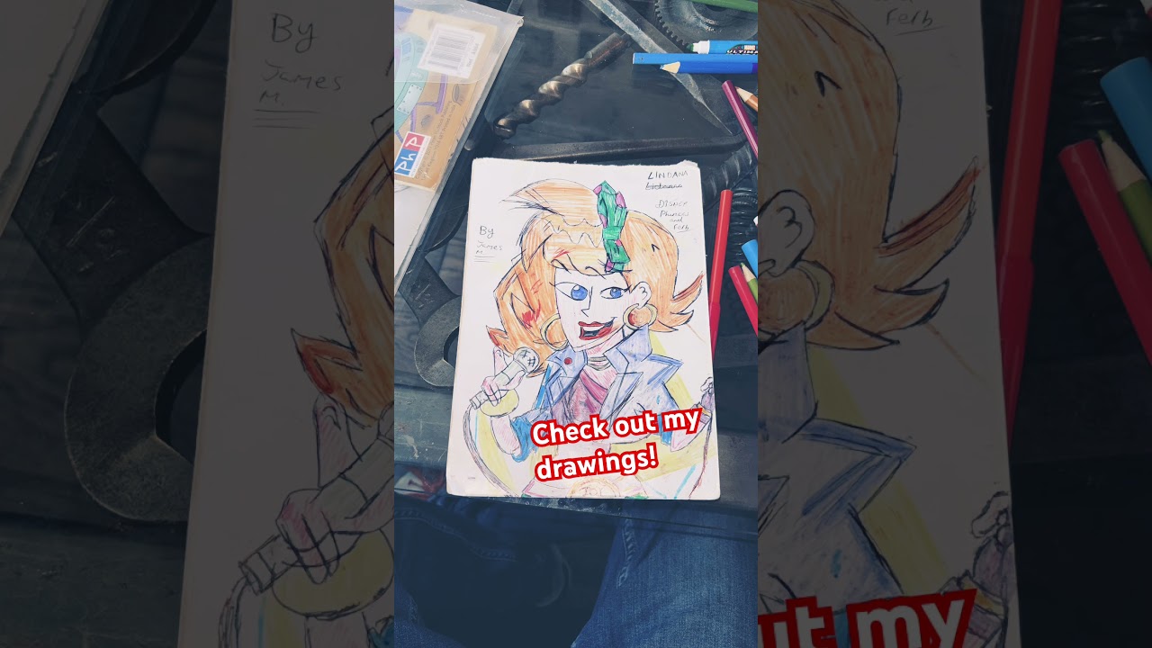 check out my latest drawings of Heloise from Jimmy Two Shoes & Lindana from Phineas & Ferb