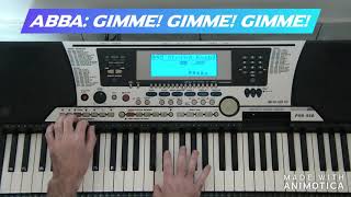 How to play Gimme! Gimme! Gimme! on keyboard
