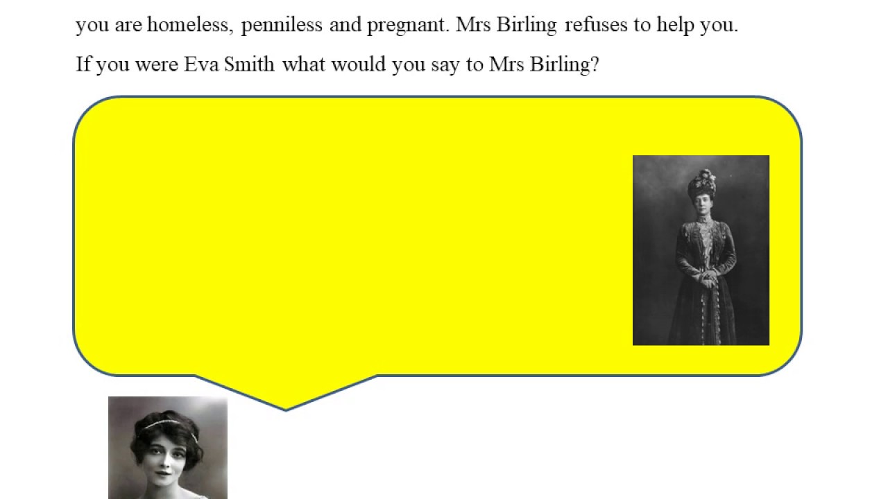 Eva Smith An Inspector Calls GCSE Literature YouTube