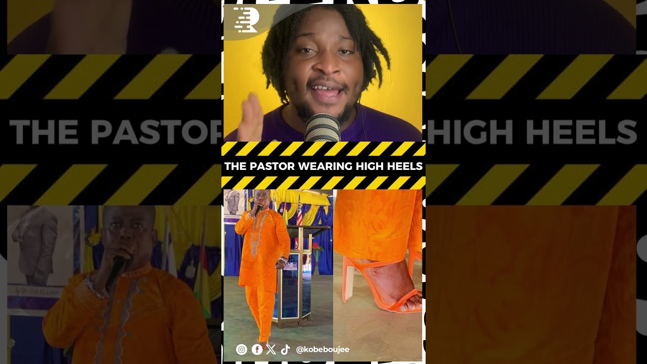 Тоголезский пастор, который носит высокие каблуки в церкви 🇬🇭😂