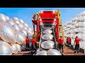 Inside the Massive Seashell Factory You've Never Seen Before: From Raw Seashell to Seashell Table
