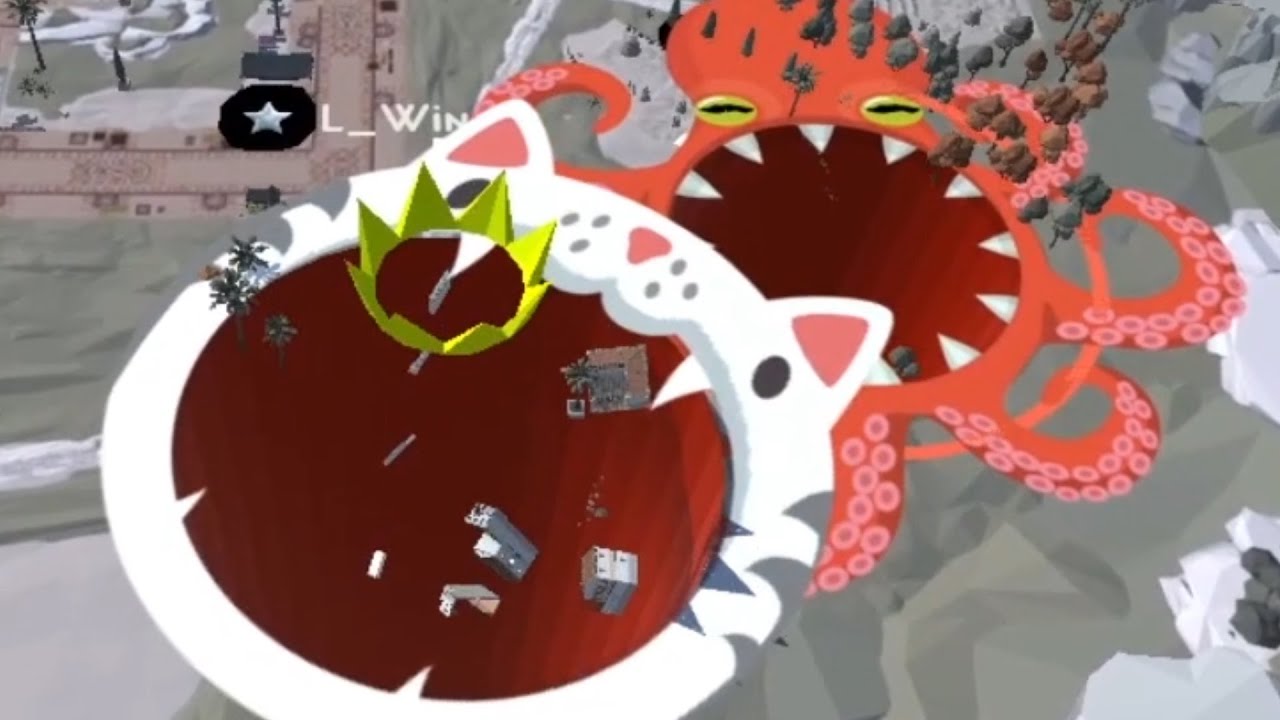 Hole.io Map Control: 100.00% - Big Hole WORLD RECORD #1061 - YouTube