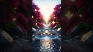 This Magical Waterfall Will Calm Your Mind Instantly 🌿 Relaxing Fantasy Ambience