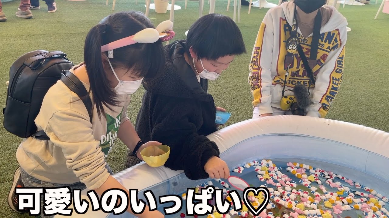 歴代記録353個 サンリオマスコットすくいをやってみた ココロマン普段の様子 Youtube