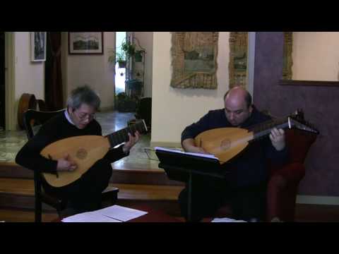 Glemius Duet in G Major for Baroque Lutes, First M...