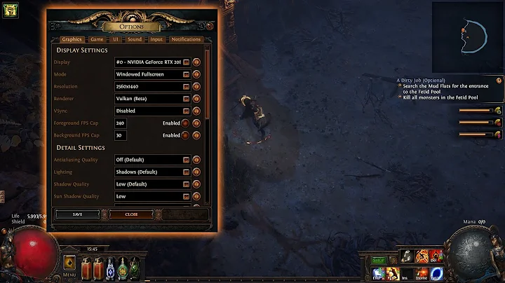PoE 3.16 - Important settings for new players