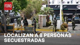 Localizadas sanas y salvas ocho personas secuestradas en Culiacán - Las Noticias