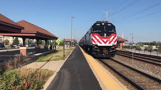 Metra Evening rush hour at Route 59.