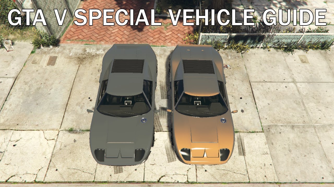 GTA V Special Vehicle Guide Lustered Bullet YouTube